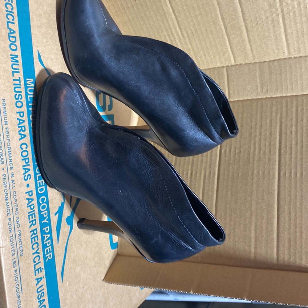 Aldo black fall winter shoes heels size 7 1/2 - Picture 2 of 6